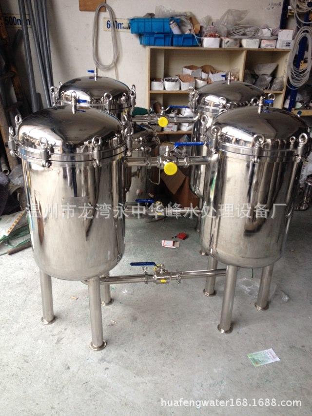 直销不锈钢双联过滤器（实图）