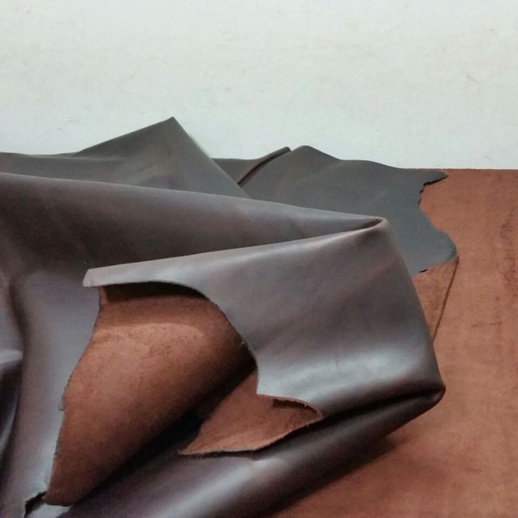 深酒红色变色油蜡皮 手工 头层真牛皮 鞋子材料  1.4-1.6MM