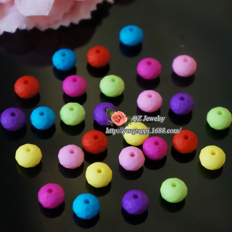 Wholesale of hand-strung acrylic beads in mixed colors for children's educational toys, including scattered beads and Montessori early education props detail image 4