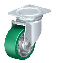 LU-ALST 127K钢板脚轮，重型封闭式<br/>设计，带顶板配件