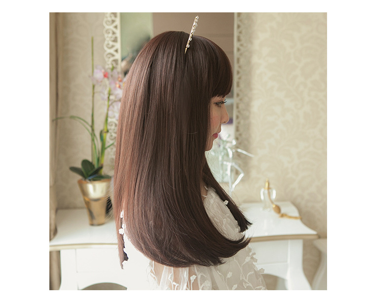 Perruque Long cheveux raides - Ref 2611411 Image 7