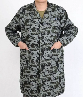 Labor insurance coat work clothes wholesale long -sleeved blue coat to move labor insurance clothes installation camouflage coat