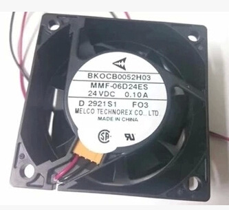 风扇MMF-06D24ES-FO3/BKOCB0052H03/24VDC 两线