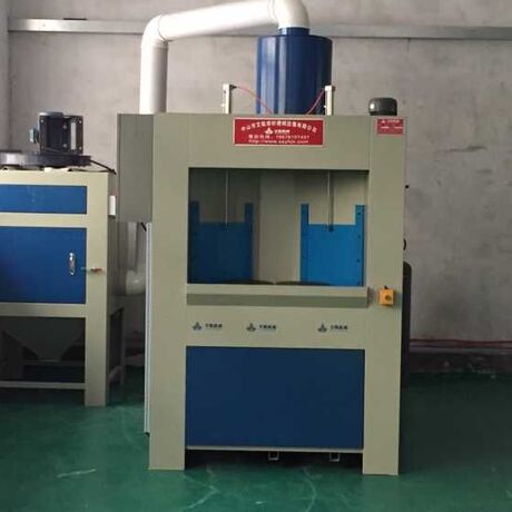 AH转盘式自动喷砂机 玻璃瓶磨砂刻绘用喷砂机 效果好喷砂速度快