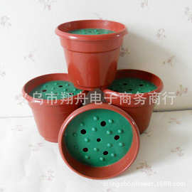 厂家供应仿真花塑料祭祀花盆绿植盆栽亚马逊diy仿真工艺仿真花盆