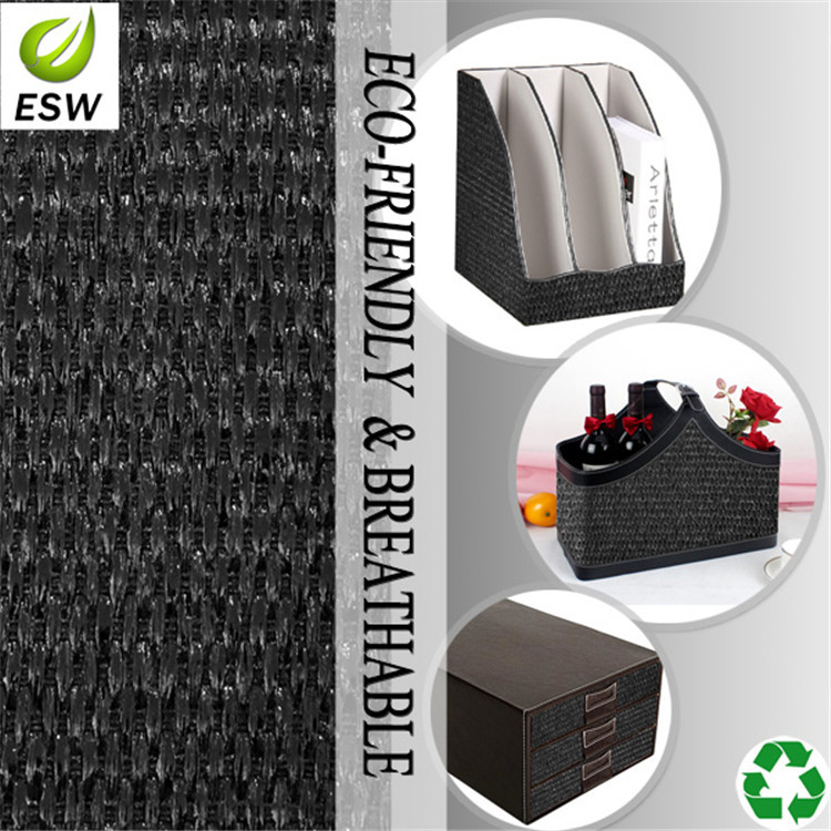 厂家专业加工 YQ-Z-92518-2 纸草编织工程墙布 草編料