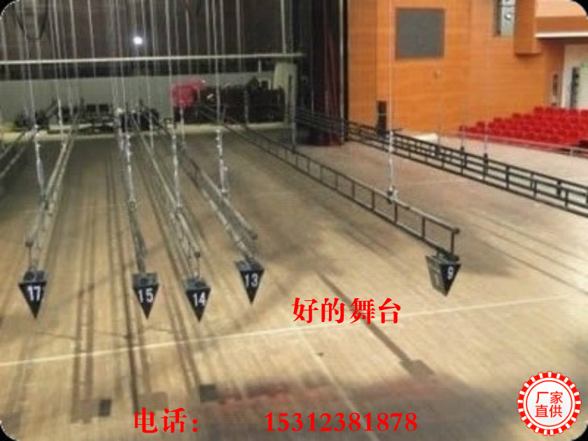 Stage machinery Lifting Electric To open track Fire curtain,Orchestra,Hoists equipment