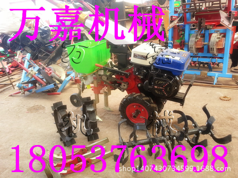 手推汽油旋耕播种机3200元