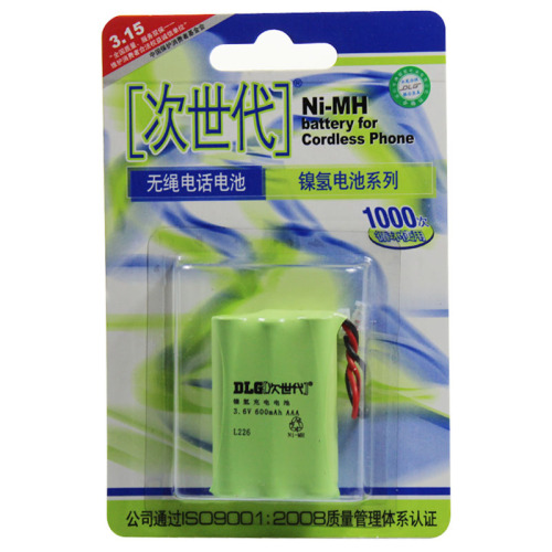Next Generation Battery L226 3.6V 600mAh NiMH Cordless Phone Battery W10 W12 Battery