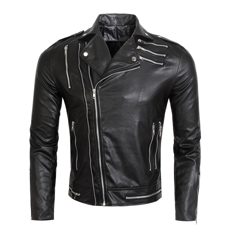 Veste en cuir homme - Ref 3443928 Image 1