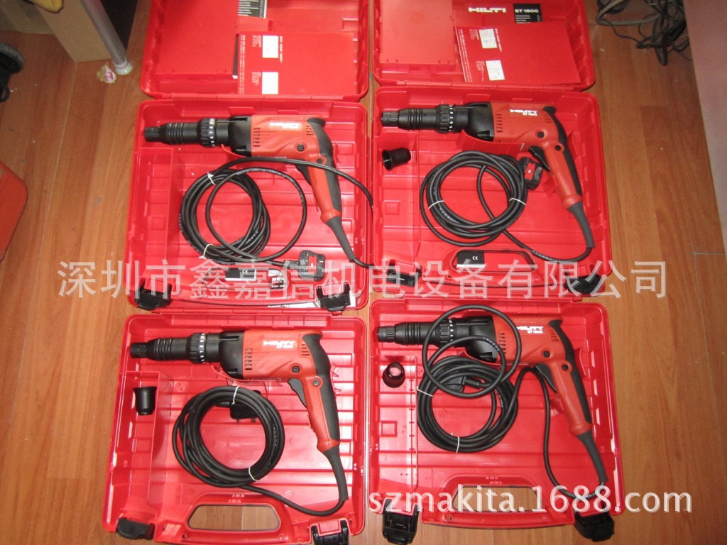 现货批发瑞士 HILTI喜利得 扭力可調电动起子/螺丝刀 ST1800