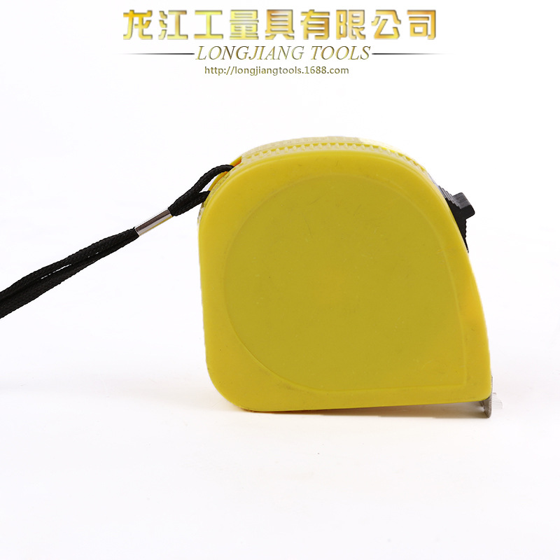 厂家直销施工自动伸缩钢卷尺 木匠可用测量尺批发 耐磨耐摔尺子