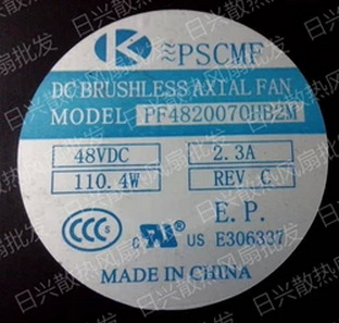 正品 PSCMF PF4820070HB2M 48V 2.3A 110.4W暴力风扇