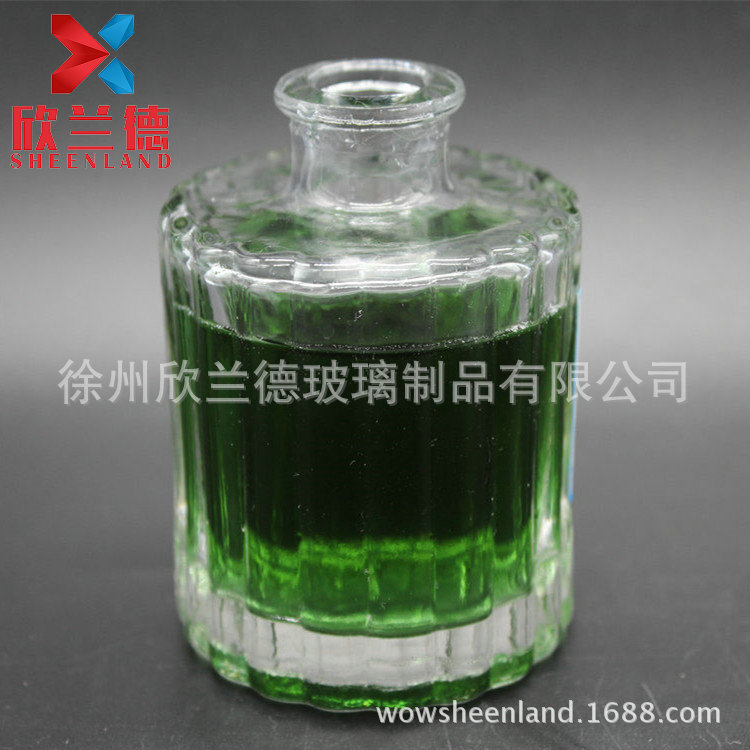 通草花香薰瓶 120ml  圆柱形香薰瓶 玻璃香薰瓶