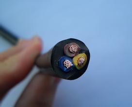 RVV-NBR4*1.5，起重卷筒电缆，柔性，耐磨、防油，可移动安装使用