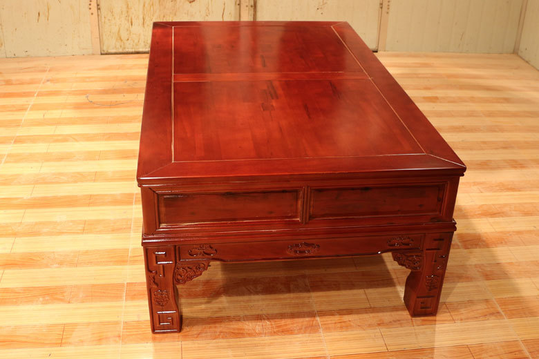 新款古典仿古沙发 客厅实木沙发 单人三人组合沙发 香樟木沙发