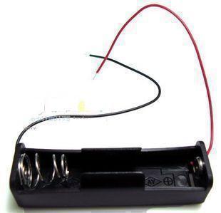 带线18650电池盒 锂电池1节18650带线电池盒 1节电池盒 串联充电