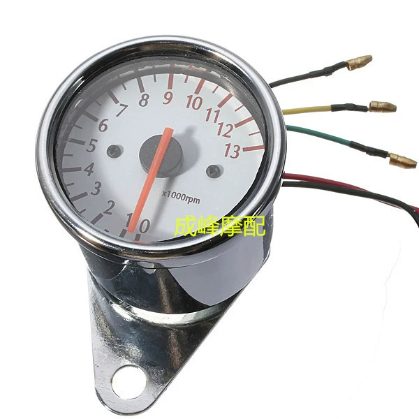The new motorcycle electronic speed meter modified inductance motorcycle instrument pointer digital display retro instrument