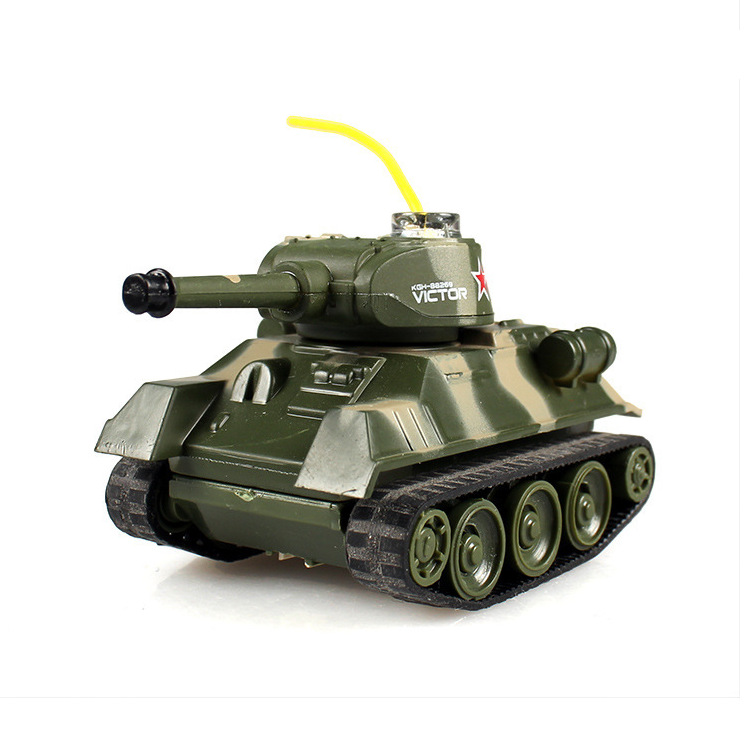 6.5厘米迷你仿真红外对打无线遥控坦克车 军事模型玩具批发