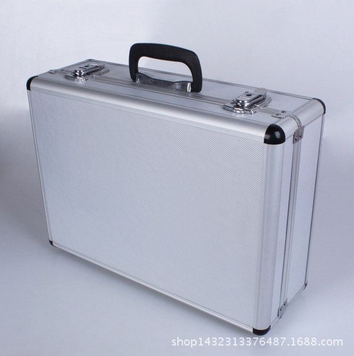 直销供应大号铝合金工具箱 密码锁工具箱 仪器箱 家用手提工具箱