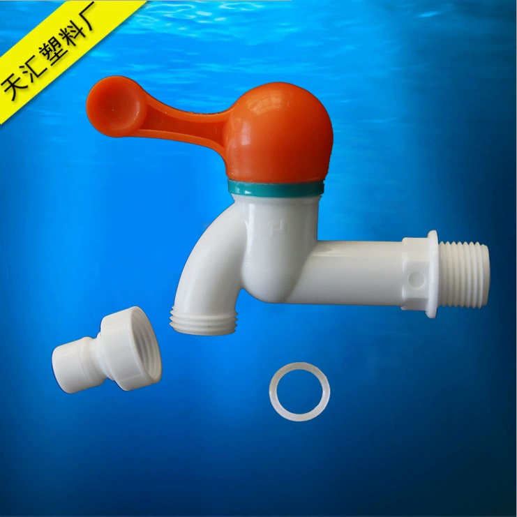 Пластиковый кран для воды, горячей воды стиральная машина вода рот сантехника кухонный производитель продажи ручка продажа кран