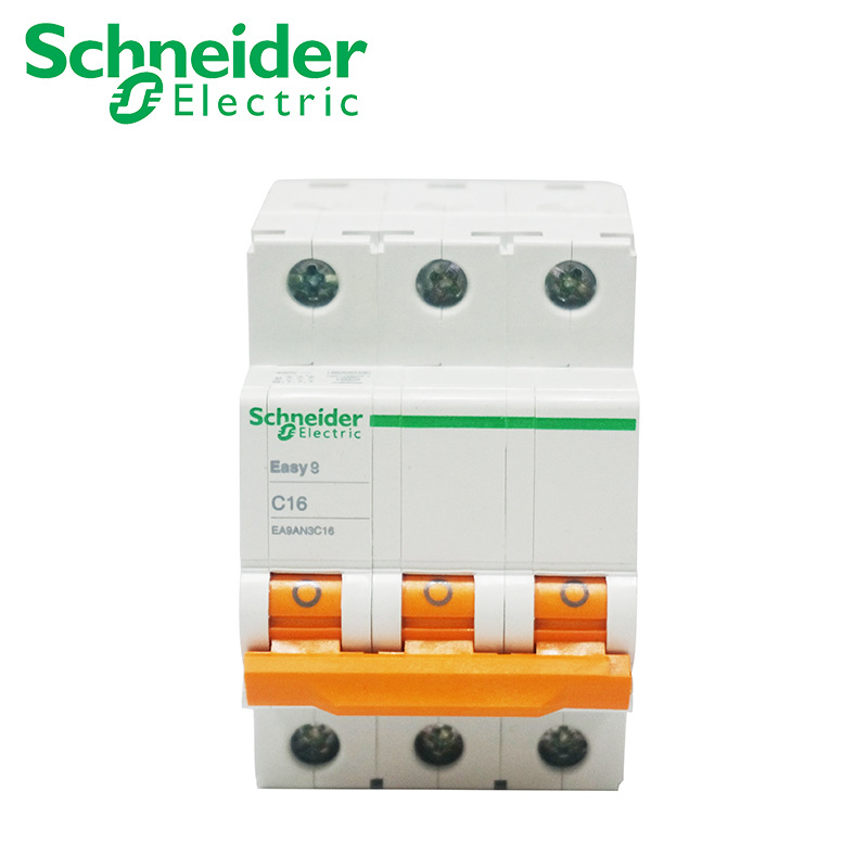 施耐德 EA9AN3C16微型断路器小型断路器3P C16A空气开关