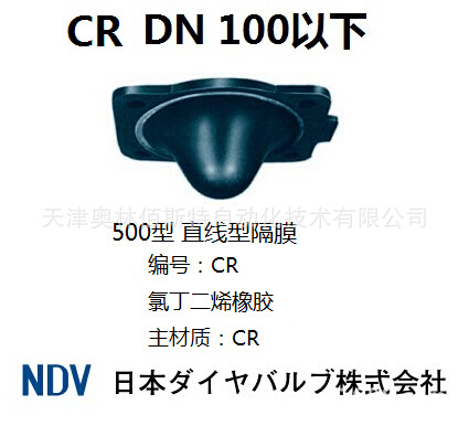 NDV 气动膜片 5-CR-80  阀门4