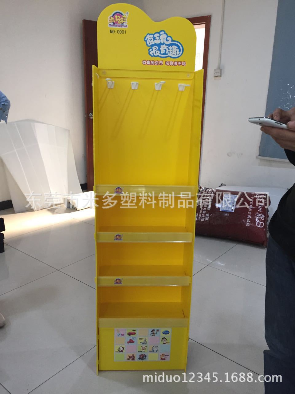 塑料中空板印刷广告展示架 户外塑料广告板材