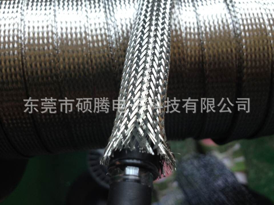 厂家 20MM软管不锈钢编织护套 耐磨防腐光亮金属屏蔽套管|ms