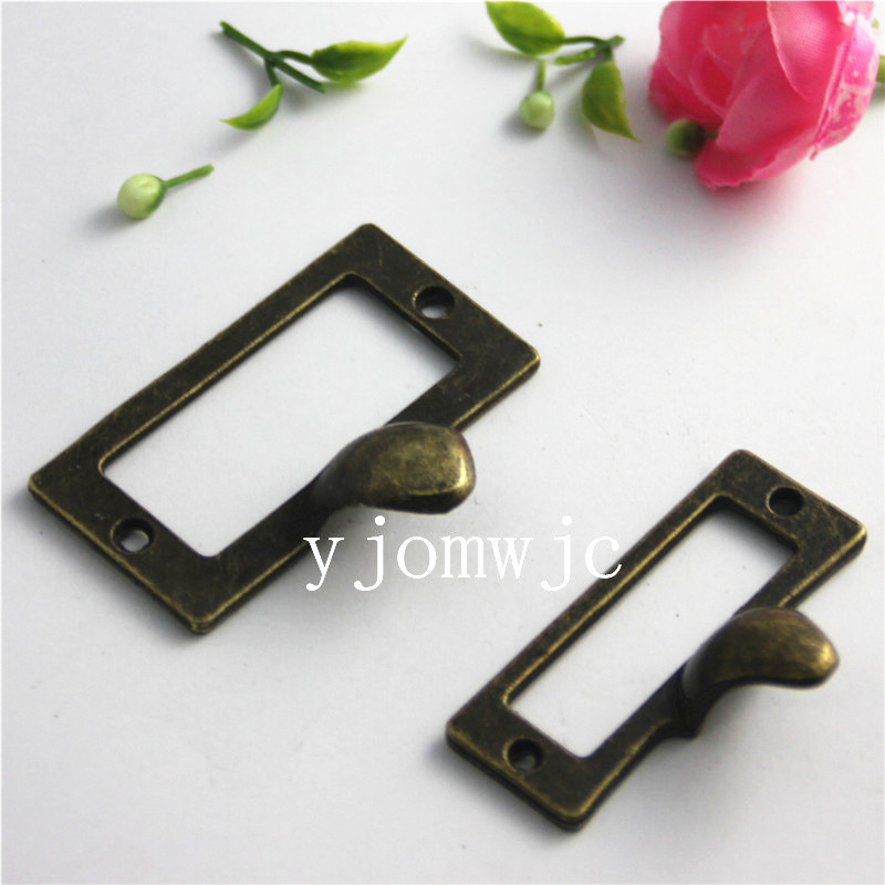 厂家直销仿古名片拉手    锌合金名片插       标签卡   药柜拉手