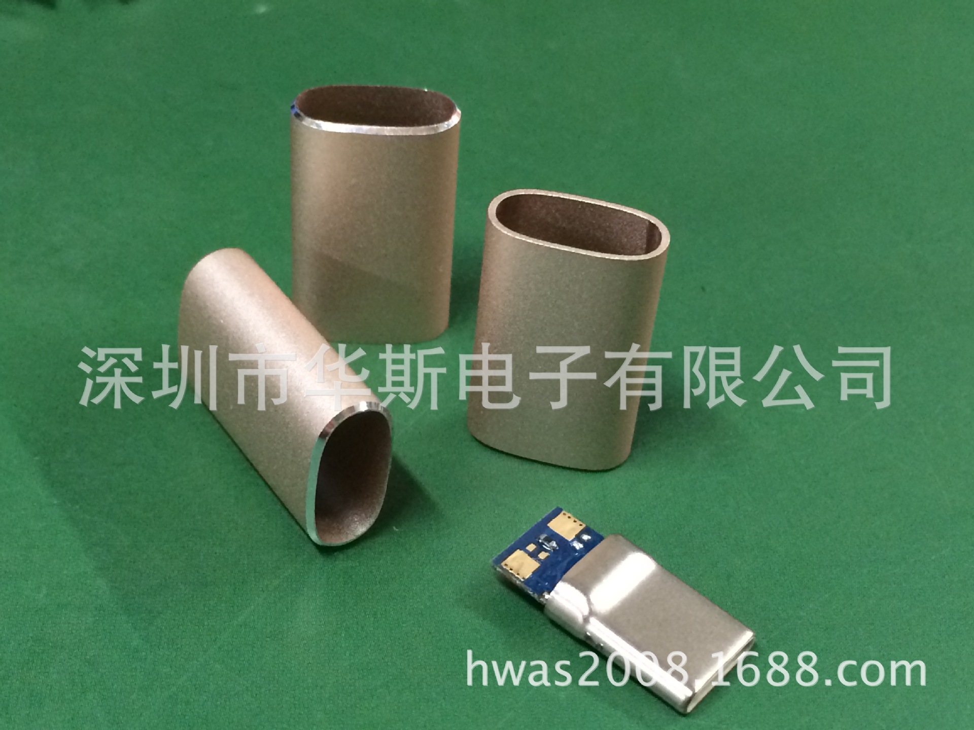 USB TYPE-C 3.1公头数据线铝合金 金属壳  小米 乐视手机连接器 