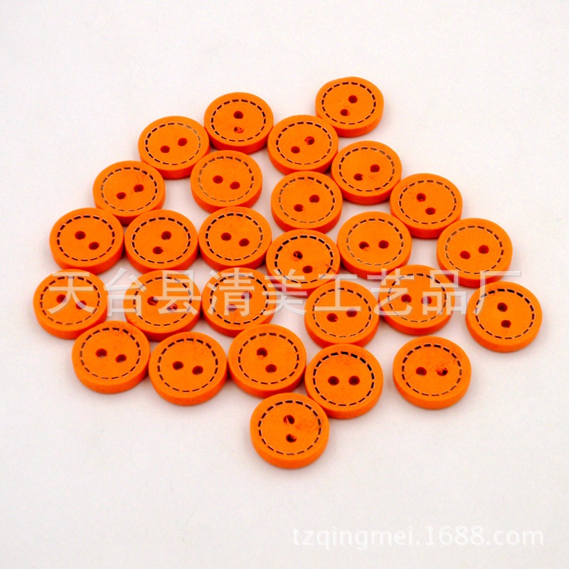 Envío libre botón de puntos hermosa decoración los niños hecho a mano botón 50 unidades por paquete comercio exterior