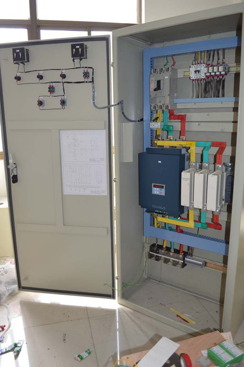 非标定制 PLC配电柜 破碎机控制柜成套设备  按图生产