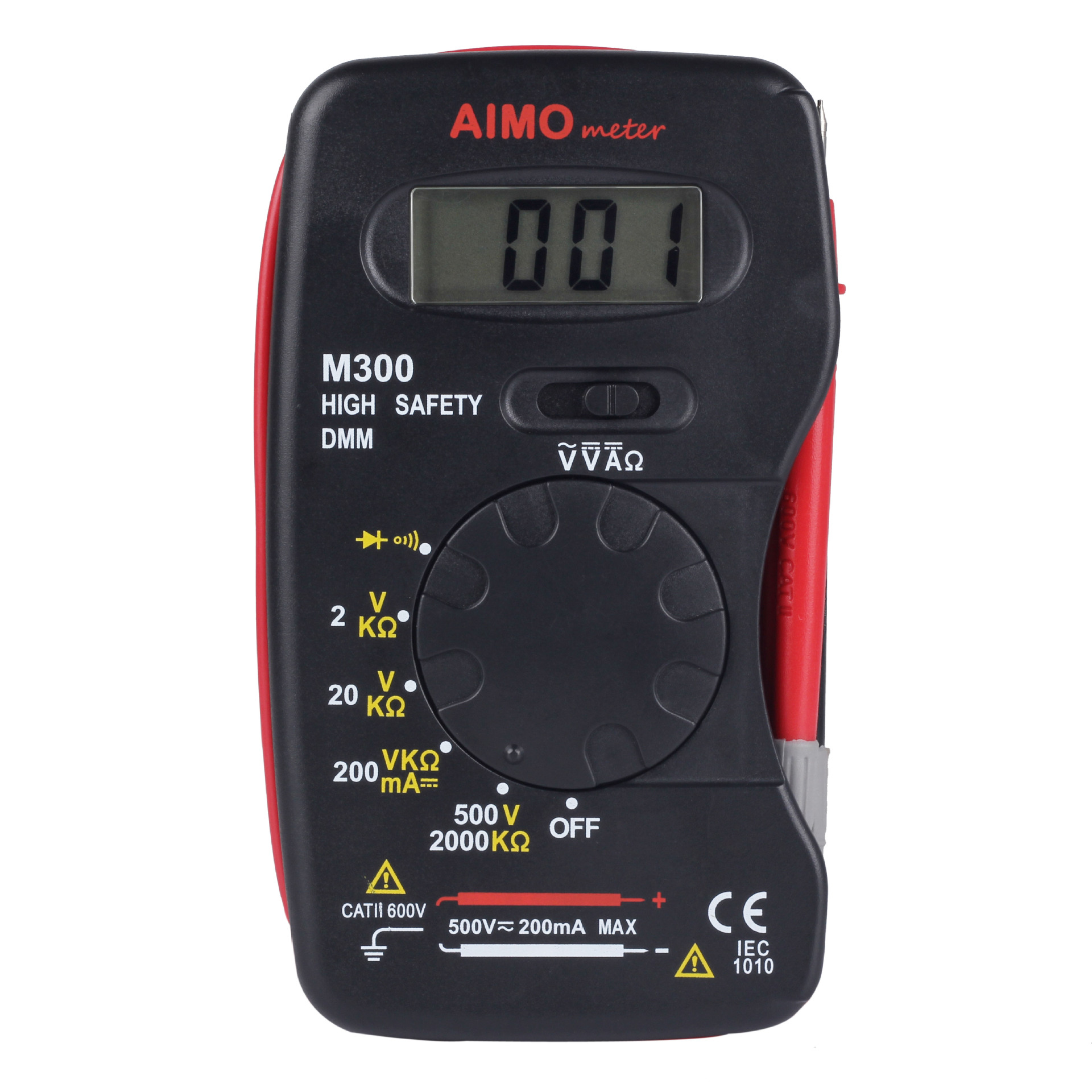 AIMOMETER M300 2000字笔记本型小型手持数字万用表