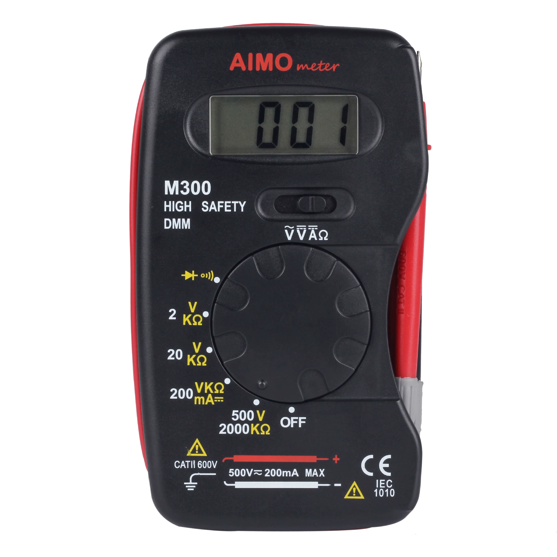 AIMOMETER M300 2000 Word Notebook Маленький портативный цифровой мультиметр