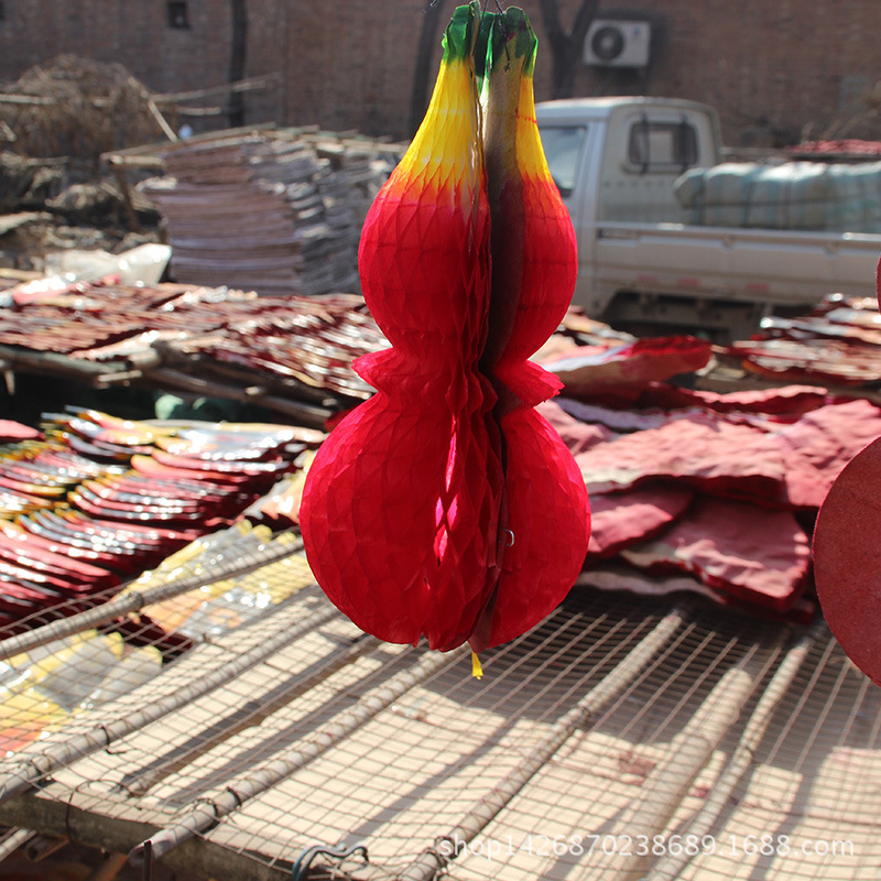 灯笼葫芦纸花类