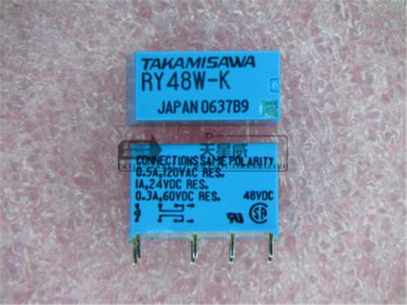 原装富士通高见泽TAKAMISAWA信号继电器RY48W-K
