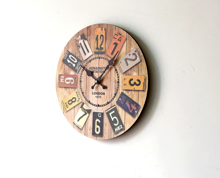 Wooden Wall Clock
