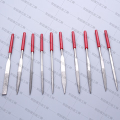 Factory Direct Sale 10-Piece Set Diamond Files Tool High Hardness Electroplated Diamond Files Diamond Sandpaper Files