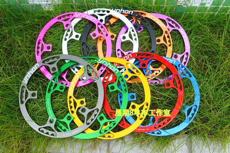 Litepro же Cloud Line пластина 412 зубчатая пластина с защитной пластиной 45/47t 130mmBCD процесс ЧПУ