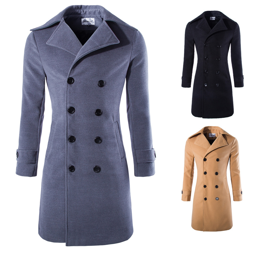 П woolen long coat, 2019, (Cross-border trading)