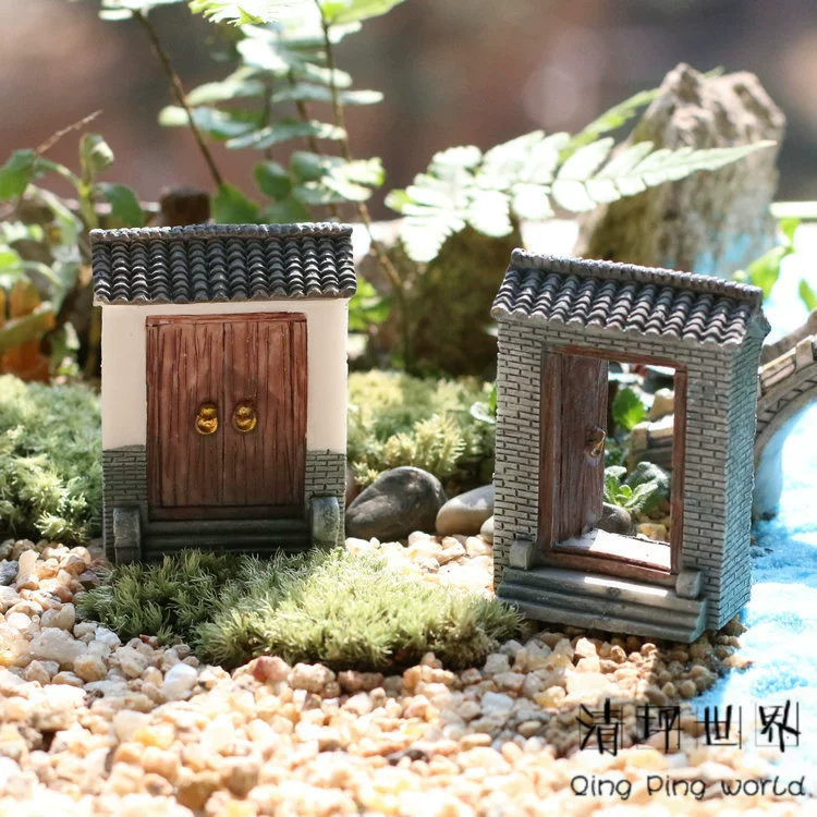 Микро пейзаж фон оптом (орнаменты-2 двери открытия и закрытия) Средиземноморские украшения съемки реквизит ювелирные изделия