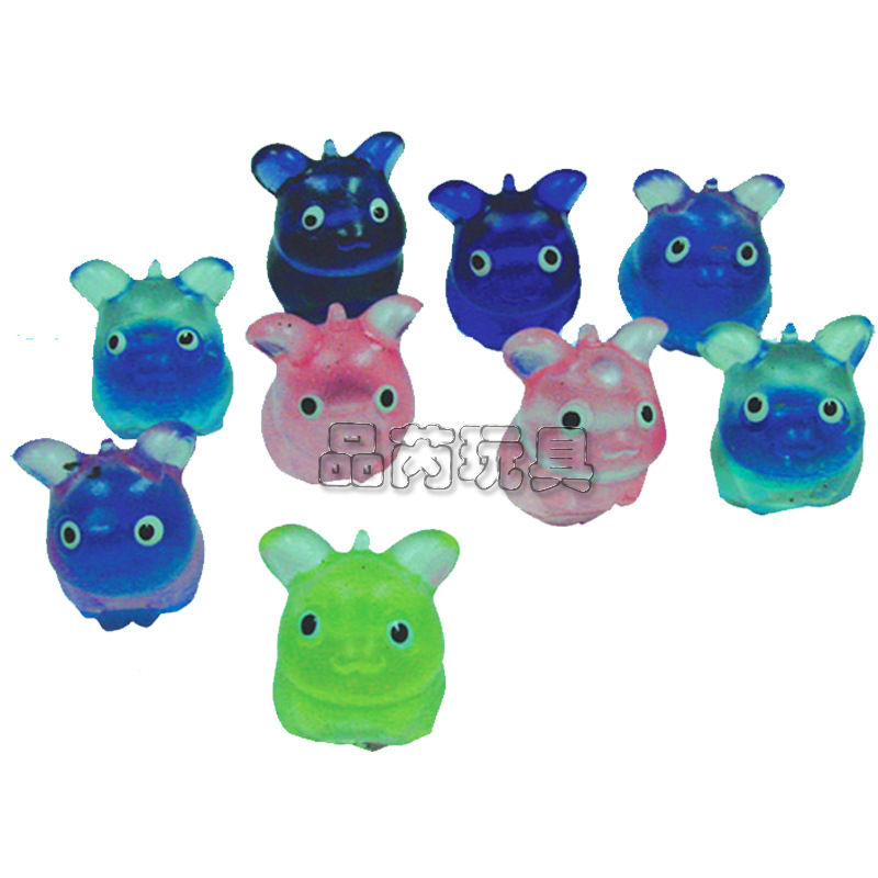厂家直销TPR软料玩具 粘性动物 stick toys 软胶粘粘昆虫发泄玩具-阿里巴巴