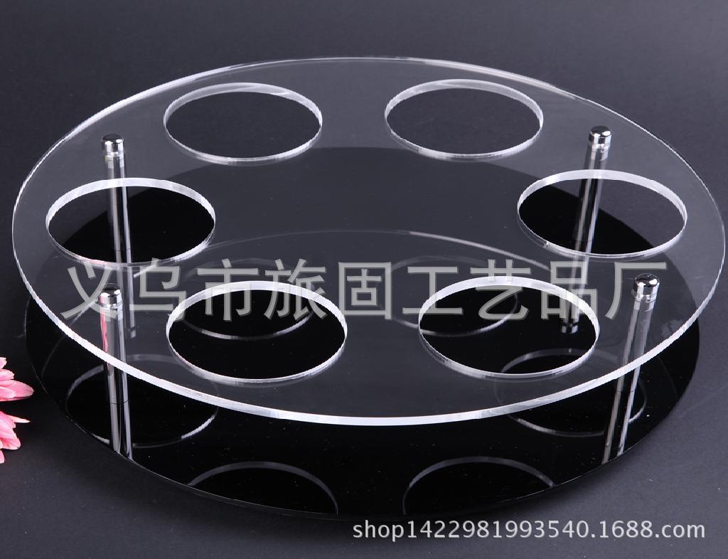 厂家批发 定制亚克力酒杯展示架 试管展示架 仪器展示架