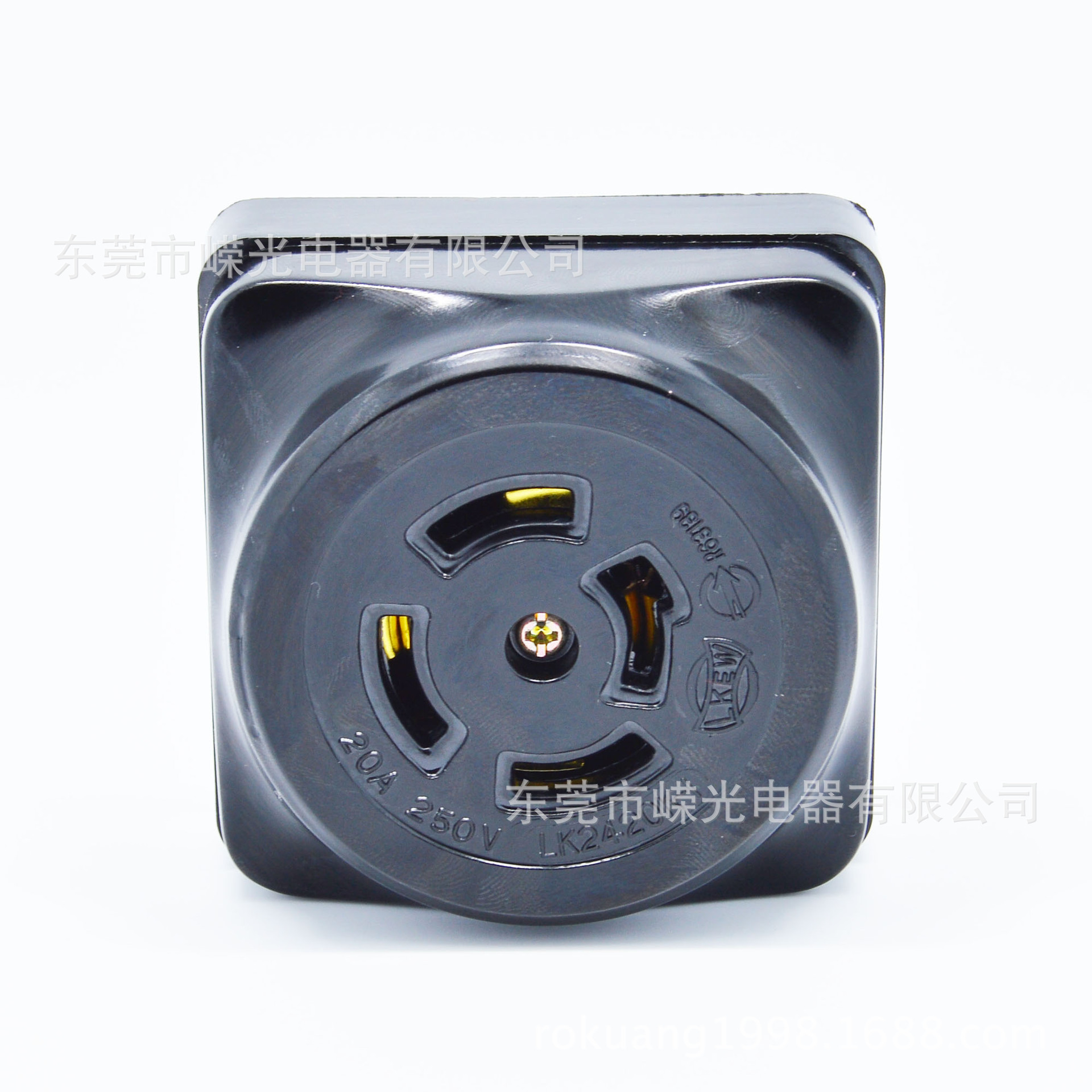 LK2420K-1 日本电木插座  日本明装母座 日本室内插座
