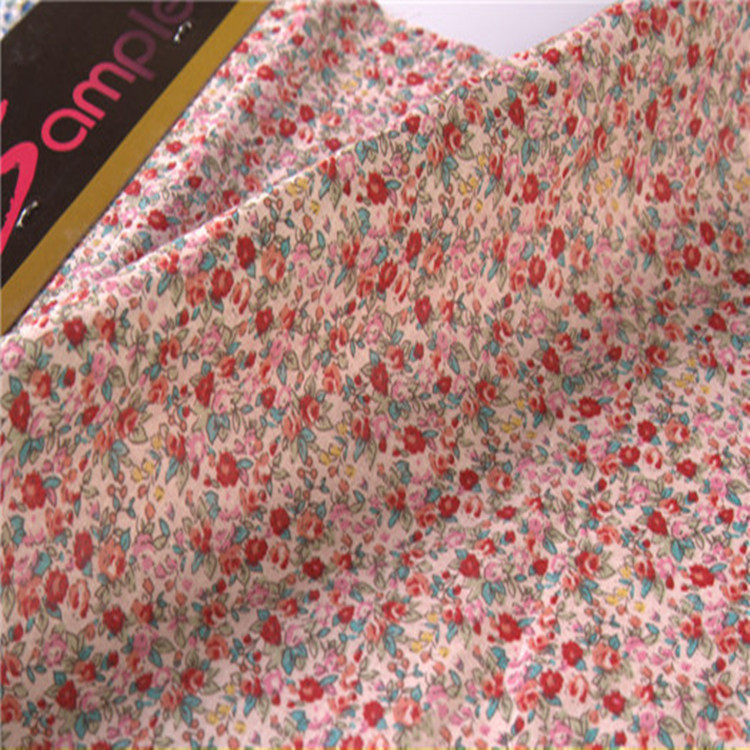 现货 供应全棉印花面料 服装用布涂料印花面料 全棉印花面料