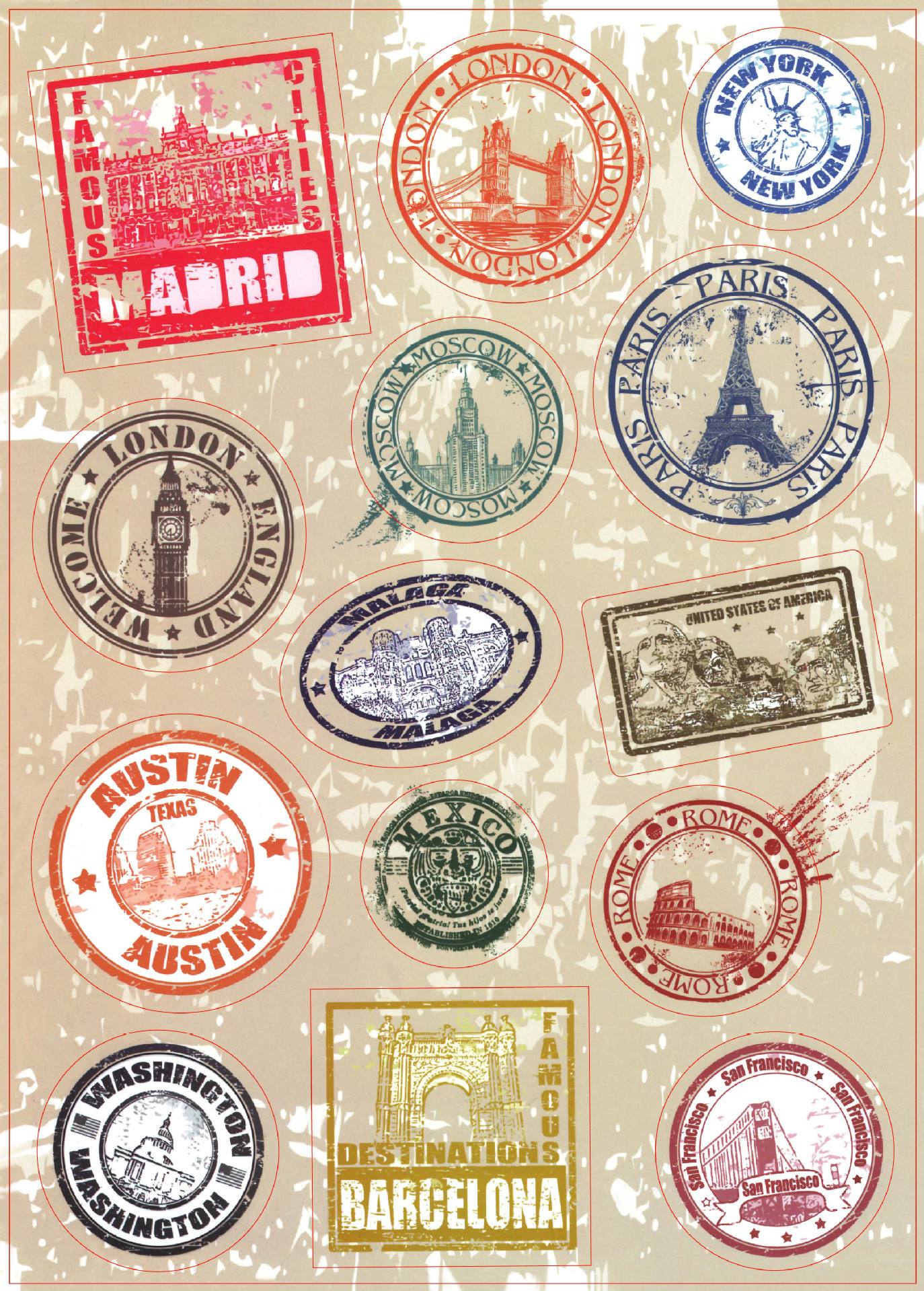 A4 汽i车贴纸单板贴纸滑板贴纸潮牌笔记本贴纸防水贴纸