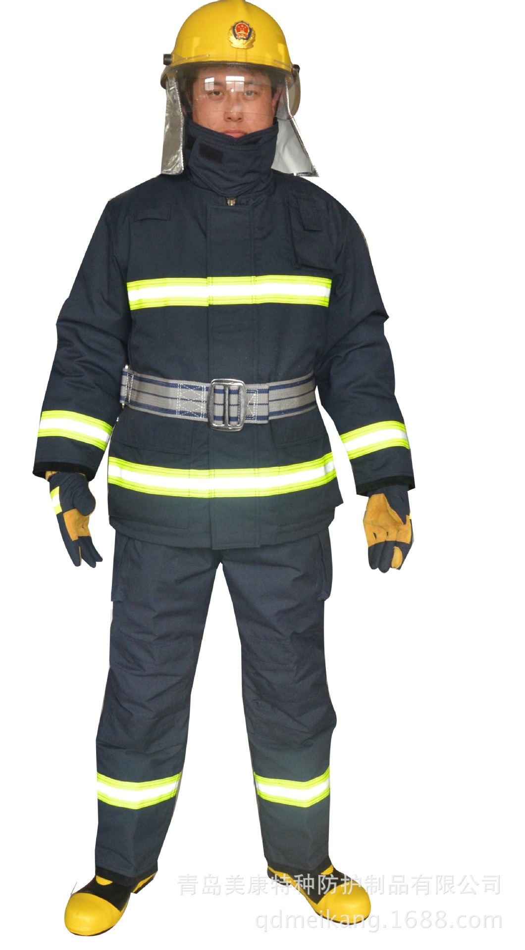 消防员灭火防护服-泰州开广特种纺纤有限公司