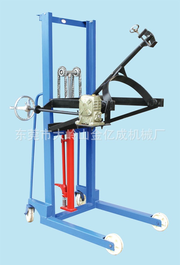 供应倾倒车 油桶运输搬运倾倒车 圆桶倾倒车