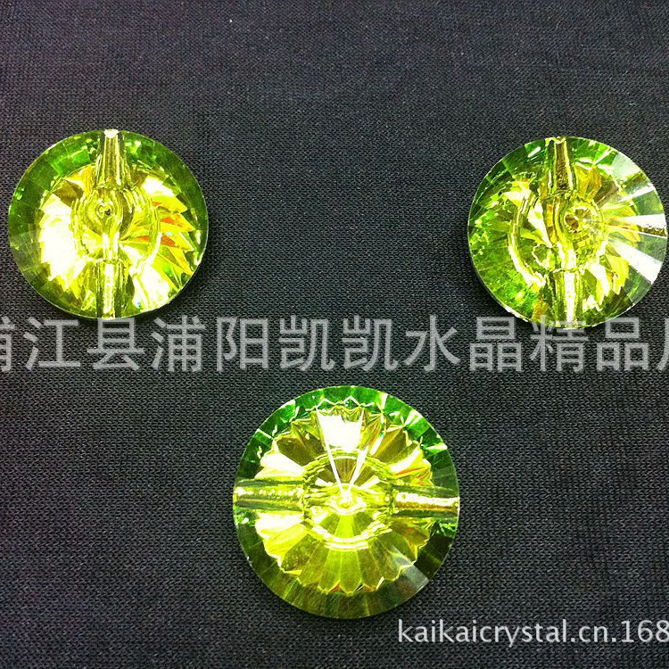 【】水晶横针扣皮草扣风衣扣服装饰品配件跨境热销毛衣时尚